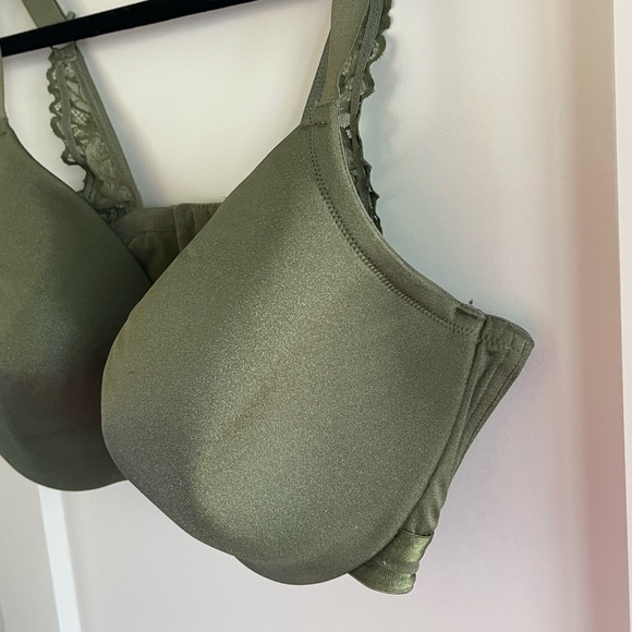 Cacique Smooth Lightly Lined Balconette Bra With Convertible Lace Back Size 40G - Picture 5 of 11